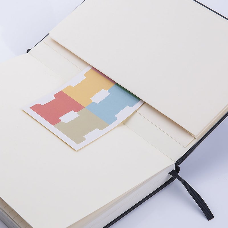 Lemome Ruled Notebook/Journal - Lined Journal for Writing, 5.75'' x 8.4'' Notebook Journal, 146 pages Faux Leather Notebook with Thick Paper, Waterproof Hardcover, Elastic Closure - Image 5